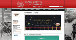 Desktop Screenshot of cchmuseum.org