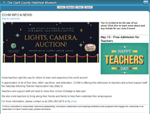 Tablet Screenshot of cchmuseum.org